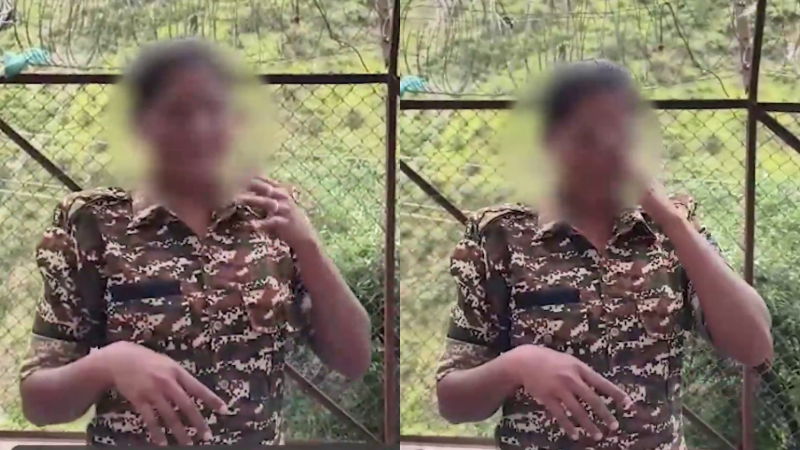 Tamil Nadu CRPF Woman Home gold theft