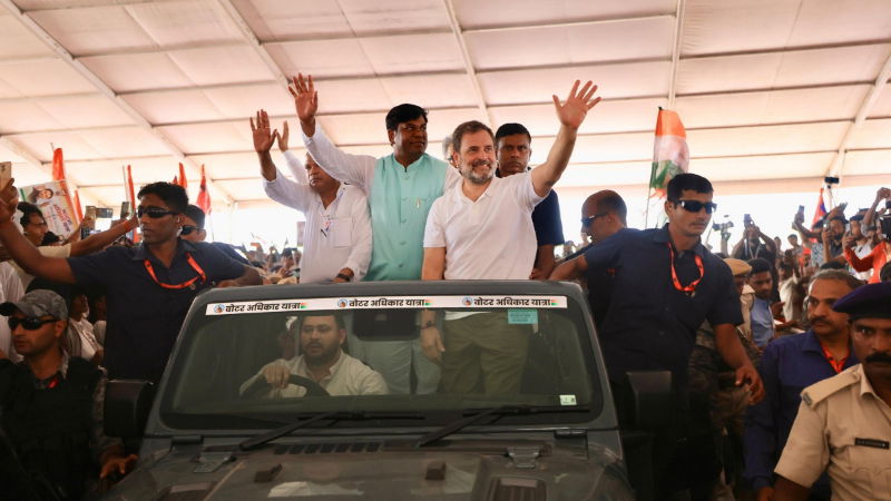 Vote Adhikar Yatra 1