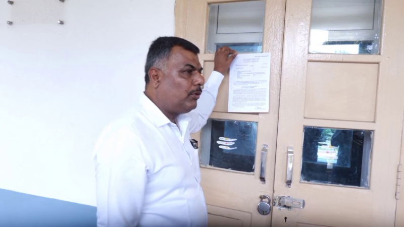 allegation of concealment of property details against MP Shreyas Patel Lawyer pastes notice at MPs office as per Supreme Courts directions