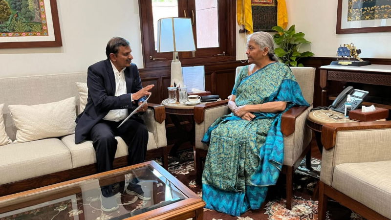 c.n.manjunath nirmala sitharaman