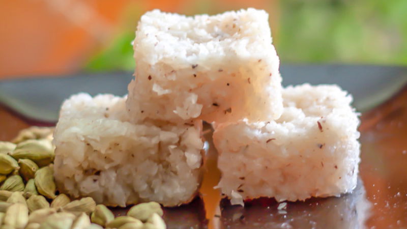 coconut burfi