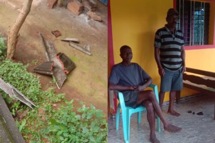 karwar bear enters to house