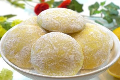 lemon butter cookies