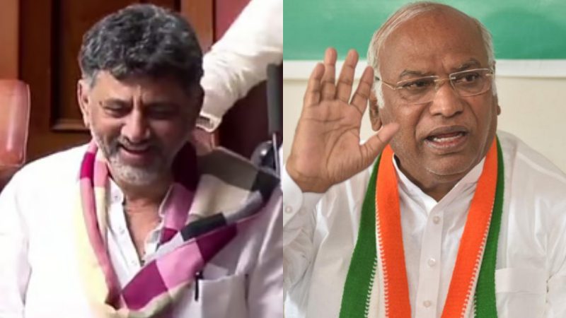 mallikarjun kharge d.k.shivakumar