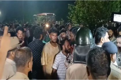 youtubers beaten up Chaos erupted in Dharmasthala devotees outraged 1