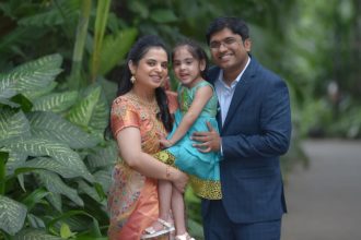 America Couple Donated 5 lakh to cauvery Aarthi