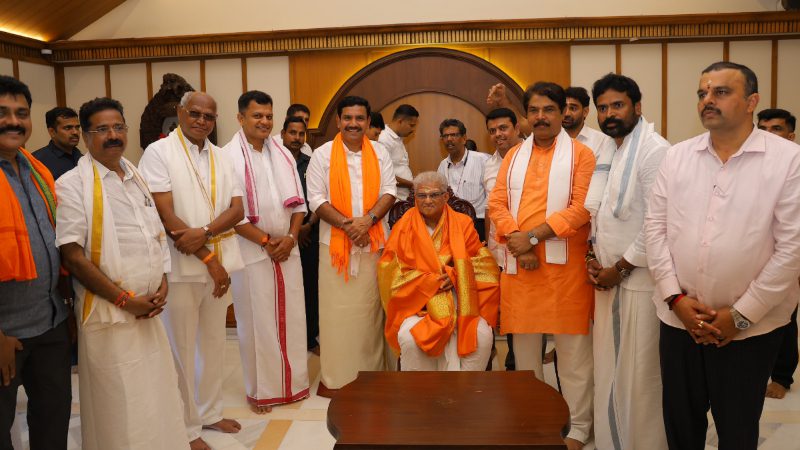 ಧರ್ಮಸ್ಥಳದ ವಿರುದ್ಧ ಪಿತೂರಿಗೆ ವಿದೇಶದಿಂದ ಫಂಡಿಂಗ್ - ಎನ್ಐಎ ತನಿಖೆಗೆ ಬಿವೈವಿ ಒತ್ತಾಯ 3 B Y Vijayendra BJP Dharmasthala 1