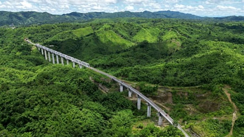 ದಶಕಗಳ ಕನಸು ನನಸು - ಕಣಿವೆ ರಾಜ್ಯ ಮಿಜೋರಾಂಗೆ ಮೊದಲ ರೈಲು ಮಾರ್ಗ; ವಿಶೇಷತೆಗಳೇನು? 6 Bairabi–Sairang Train Mizoram 2