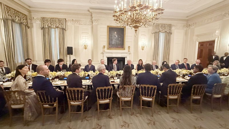 Five Indian American CEOs at Trumps tech dinner
