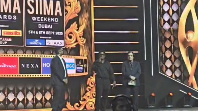Insult to Kannadigas at SIIMA 2025 Award program Duniya Vijay vents his anger against the organizers