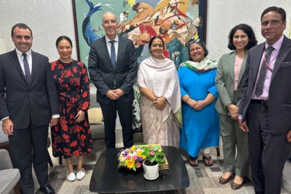 International Monetary Fund delegation meets Karnataka Govt Chief Secretary Shalini Rajneesh