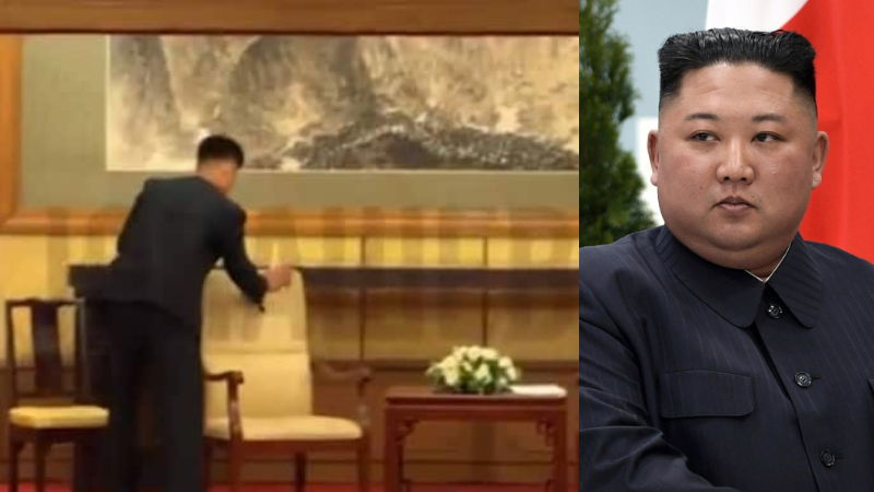Kim Jong Un aides remove all traces of North Korean leaders DNA after talks with Vladimir Putin