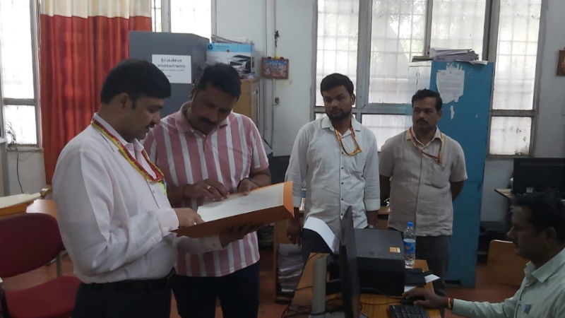 Lokayuktha Raid in koppal