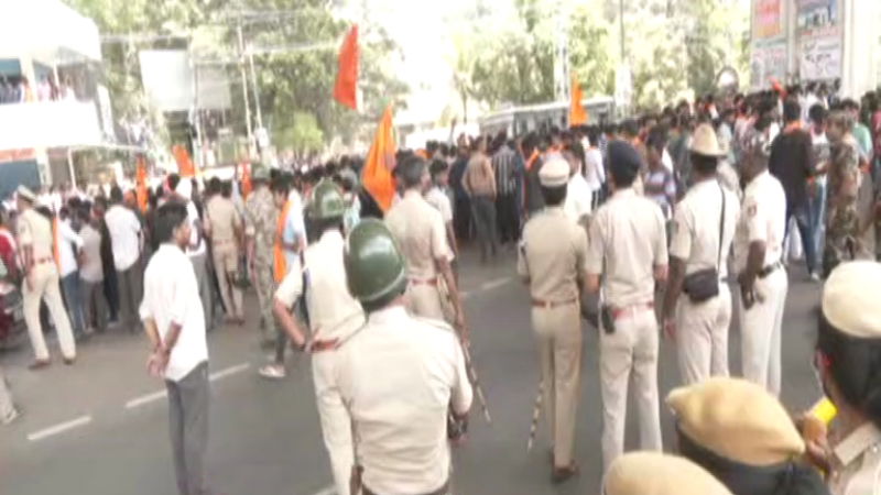 Maddur Stone Pelting