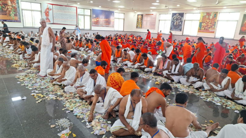 Mantralaya hundi Counting 1