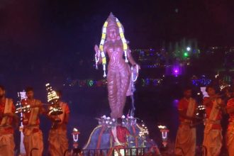 Mysuru Dasara Cauvery Aarti begins DK Shivakumar KRS Dam