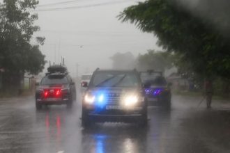 No Helicopter Travel Due To Rain In Manipur. PM Modi Took Car To Churachandpur
