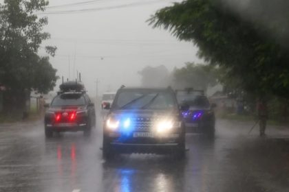 No Helicopter Travel Due To Rain In Manipur. PM Modi Took Car To Churachandpur