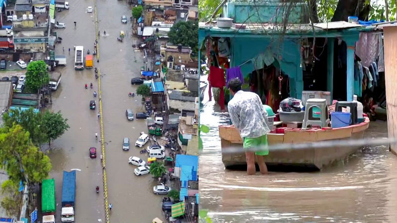North India Rain Effect