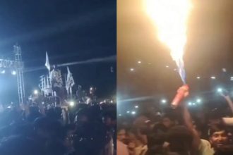Pro Pakistan slogans raised at Bhadravati Eid procession