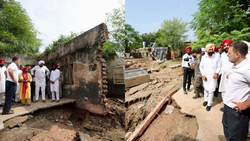Rahul Gandhi Visit to Punjab