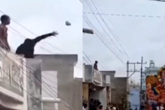 Raichur Stone Pelting On Ganesha Procession