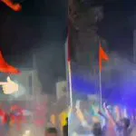 Stone pelting during Ganesha procession in Madduru Mandya 1