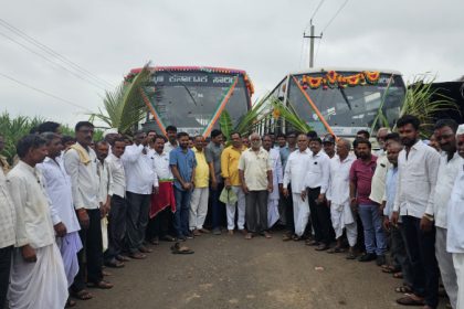 Vijayapura chikkalaki Cross new bus