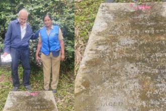 a british man came to nandigiri search of his ancestors graves