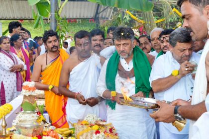 dcm dk shivakumar dedicate bagina to brp dam 1