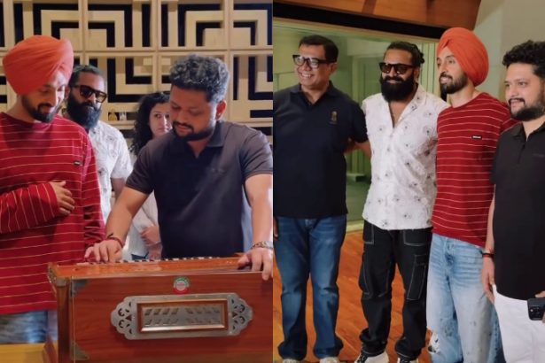 diljit dosanjh kantara chapter 1 song rishab shetty