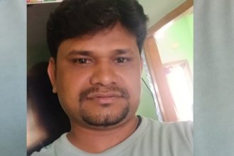 husband stabs wife in davanagere court