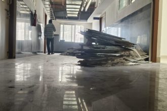 karwar hospital roofing sheets