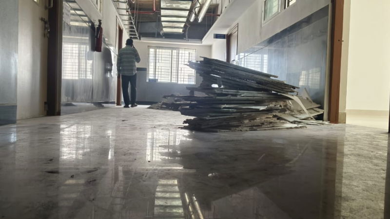 karwar hospital roofing sheets