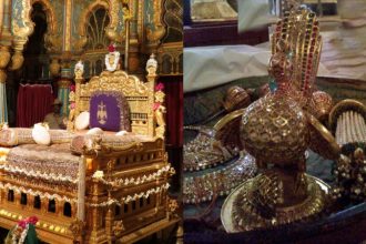 mysuru palace throne alignment