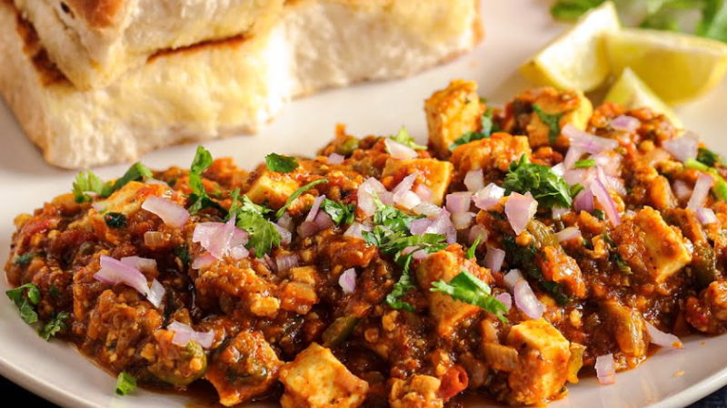 paneer Pav Bhaji