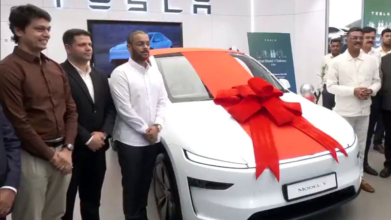 tesla car india sale