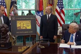 trump gold card