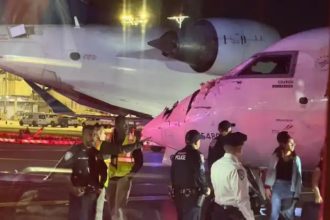 2 Plane Collide On Tarmac At New York Airport