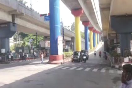 BMTC Bus Accident Rajajinagar