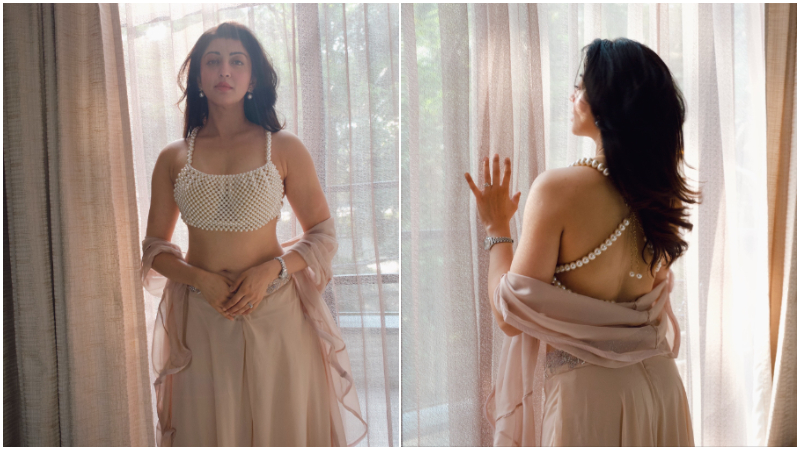 Beauty Praneetha gets her bodice made from pearls