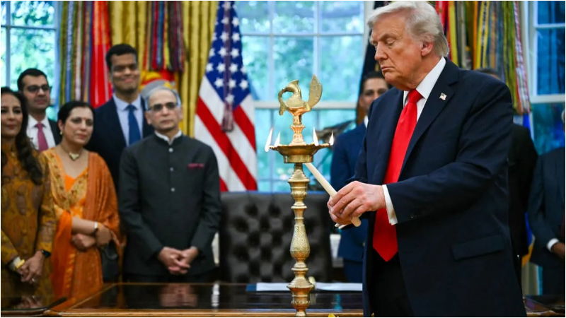 Donald Trump Deepavali white house