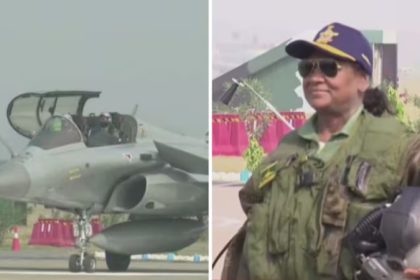 ರಫೇಲ್ನಲ್ಲಿ ಹಾರಾಟ ನಡೆಸಿ ದಾಖಲೆ ಬರೆದ ರಾಷ್ಟ್ರಪತಿ ದ್ರೌಪದಿ ಮುರ್ಮು 5 Droupadi Murmu Flies In Rafale Fighter