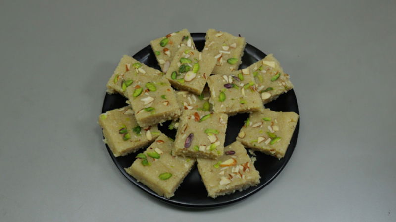 Dry Fruit Burfi