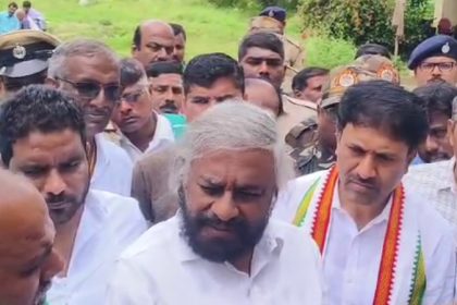 ದನ ಮೇಯಿಸುವಾಗ ಹುಲಿ ದಾಳಿಗೆ ರೈತ ಬಲಿ ಕೇಸ್ - ಶವಾಗಾರಕ್ಕೆ ಆಗಮಿಸಿದ ಖಂಡ್ರೆಗೆ ರೈತರಿಂದ ಘೇರಾವ್ 13 Eshwar Khandre Mysuru