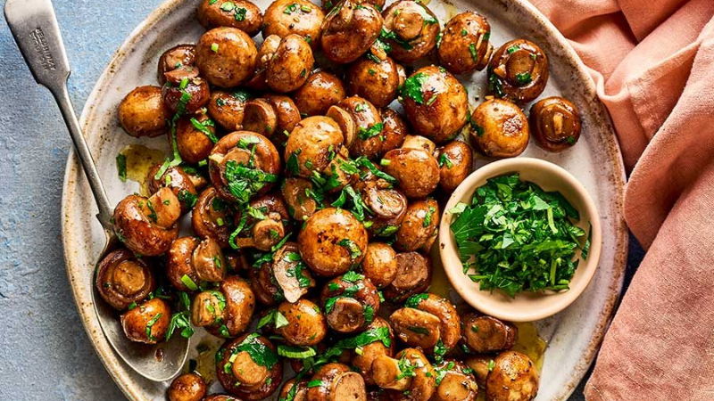 ಸುಲಭವಾಗಿ ಮಾಡಿ ರುಚಿಕರ ಗಾರ್ಲಿಕ್ ಮಶ್ರೂಮ್ 4 Garlic Mushrom 2