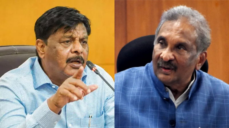 ಸಂಪುಟ ಸಭೆಯಲ್ಲಿ ಮಹದೇವಪ್ಪ ಕೂಗಾಟ, ಬಾಕಿ ಕೇಳಿದ್ದಕ್ಕೆ ಜಾರ್ಜ್ ಮೇಲೆ ಸಿಟ್ಟು - ಸಿಎಂ ಹೇಳಿದ್ದೇನು? 2 HC Mahadevappa KJ George