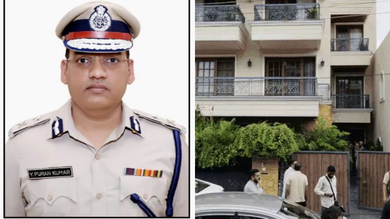 Haryana ADGP Y.Poorn Kumar Suicide