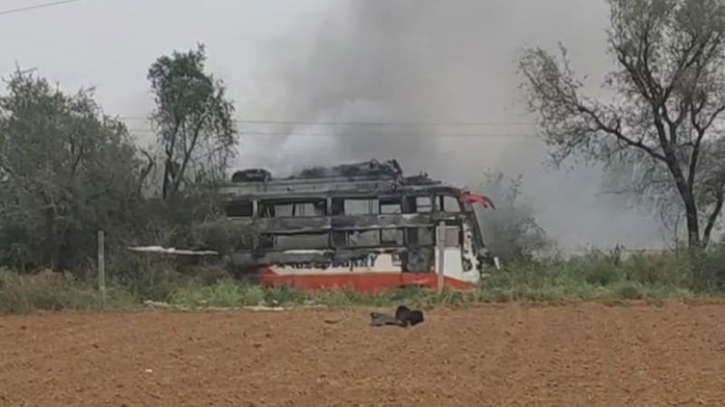 Jaipur Bus fire