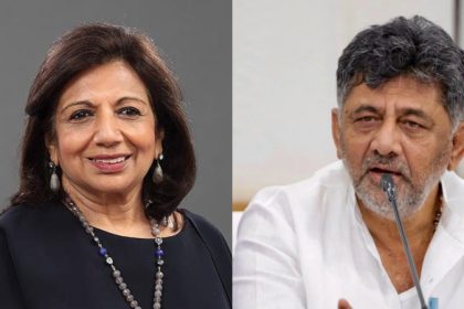 Kiran Mazumdar Shaw DK Shivakumar